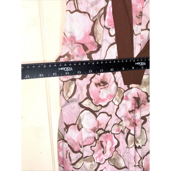 Sweet Pea By Staci Frati Women’s sz1x Floral Sleeveless Tunic Top Vintage Y2K - Picture 6 of 13